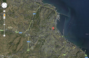 Figure 4: Modern Samsun (Google satellite maps)