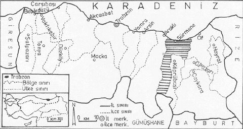 srmene ilesi corafya